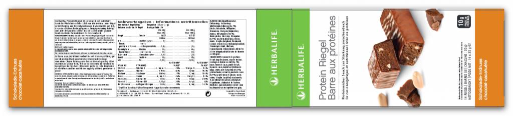 Herbalife Protein Riegel Schokolade-Erdnuss