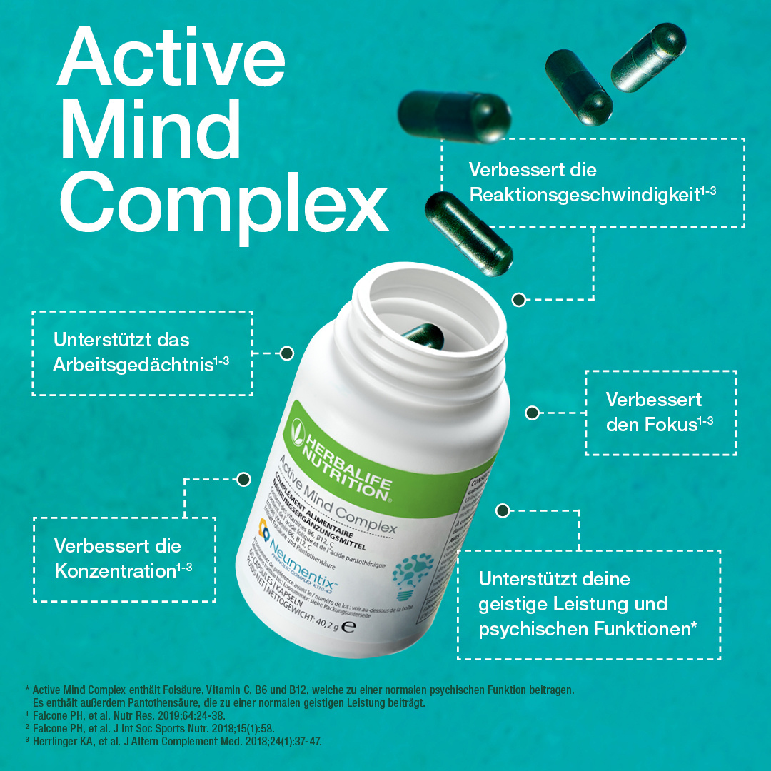 Herbalife Active Mind Complex - Contiene Neumentix™