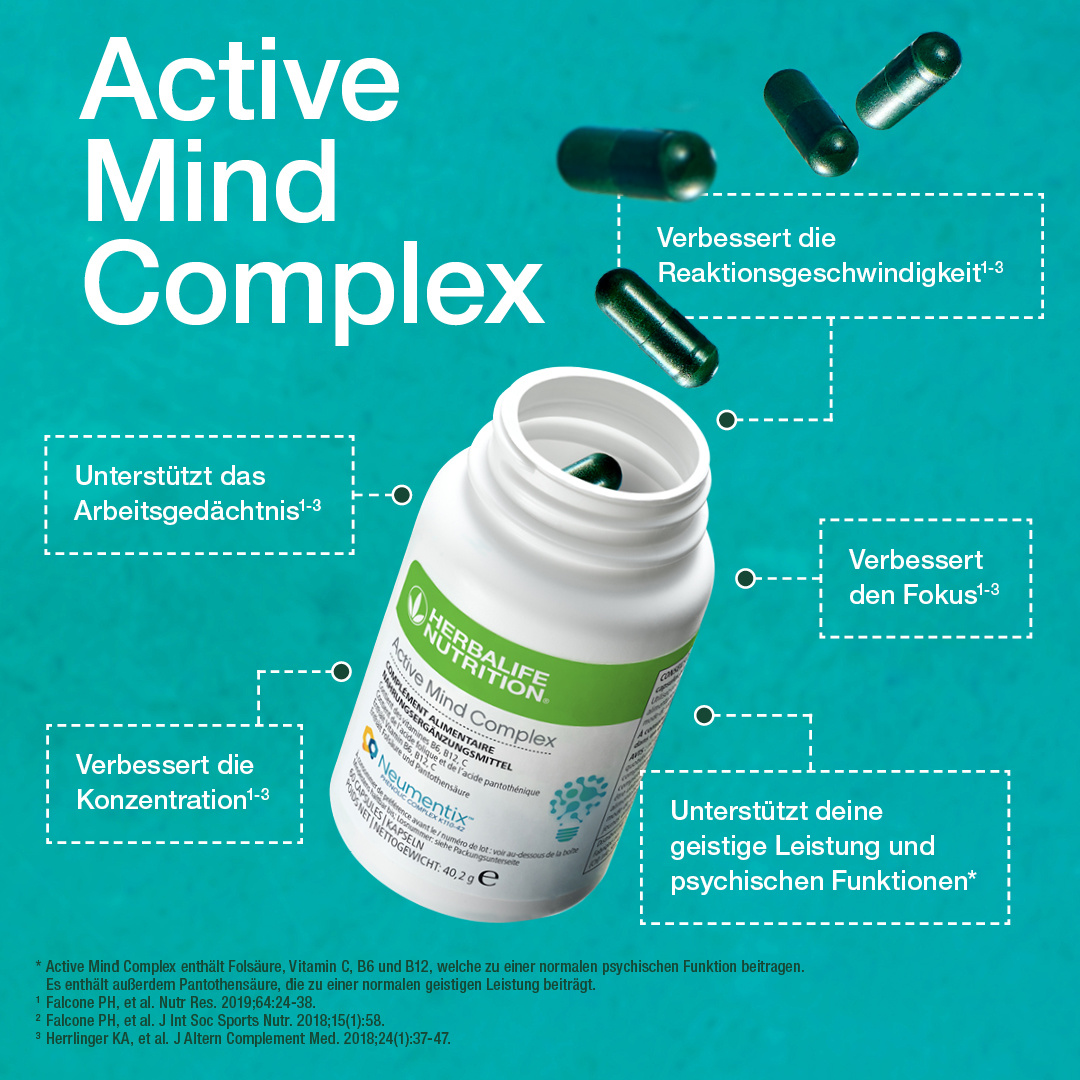 Herbalife Active Mind Complex - Enthält Neumentix™