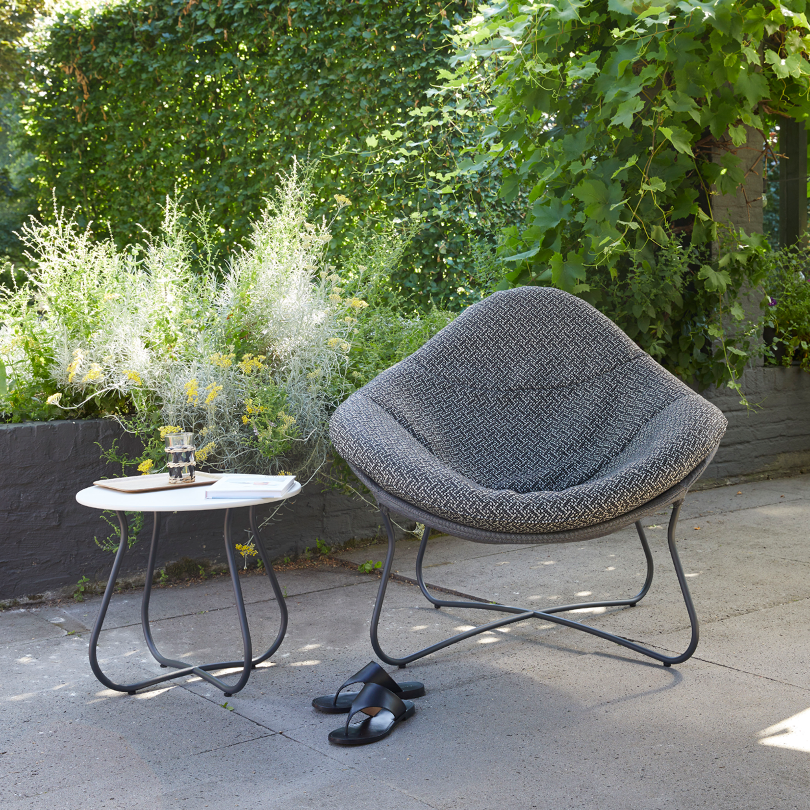 LABEL | Vandenberg Hidde Outdoor in stof Paringa Black