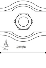 Niro simplex Drahtseilklemme A4 – AISI 316, für Drahtseil 2 mm bis 6 mm