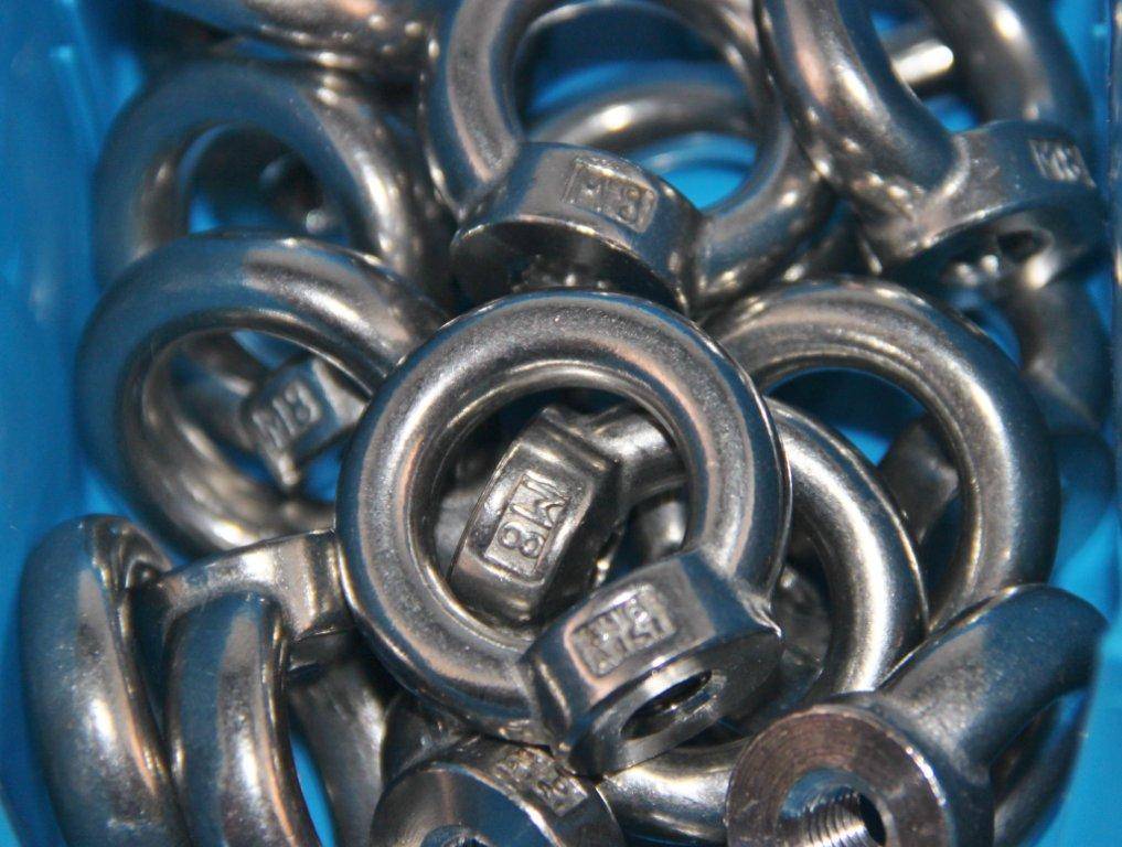 6 Rinvii Per Fune Metallica Da 4 Mm - Acciaio Inox A4 (AISI 316) Nirosta - Terminali Per Realizzare Asole E Golfari