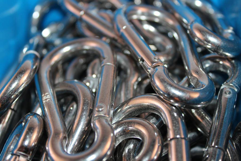 Niro Karabinerhaken A4 - AISI 316, 3 mm bis 13mm