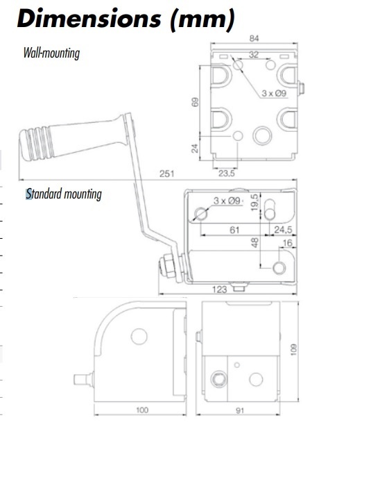 Goliath Goliath Handwinde CS-200, Hubkraft max. 200 kg