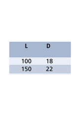 Niro Pelikanhaken mit Auge A4 - AISI 316