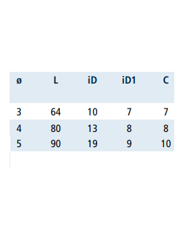 Niro Wirbelkarabiner A4 - AISI 316