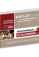 Schlemmerblock Coburg/Kronach/Lichtenfels & Umgebung 2023 - Gutscheinbuch 2023 -