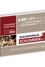 Schlemmerblock Pirmasens/Südwestpfalz & Umgebung 2023 - Gutscheinbuch 2023 -