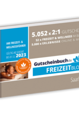 Freizeitblock Saarland 2023 - Gültig bis 01.12.2023 - Gutscheinbuch Schlemmerblock -