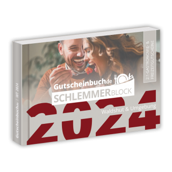 Schlemmerblock Waldshut & Umgebung 2024 - Gutscheinbuch 2024 -