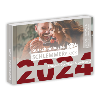 Schlemmerblock Kempten/Oberallgäu & Umgebung 2024 - Gutscheinbuch 2024 -