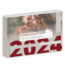 Schlemmerblock Ostalbkreis & Umgebung 2024 - Gutscheinbuch 2024 -