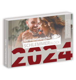 Schlemmerblock Wetteraukreis 2024 - Gutscheinbuch 2024 -