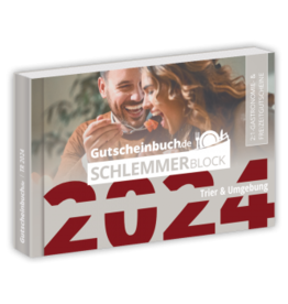 Schlemmerblock Trier & Umgebung 2024 - Gutscheinbuch 2024 -