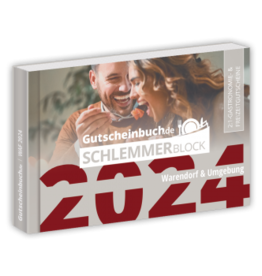 Schlemmerblock Warendorf & Umgebung 2024 - Gutscheinbuch 2024 -