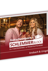 Schlemmerblock Ansbach & Umgebung 2024/2025 - Gutscheinbuch 2024/2025 -