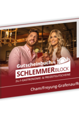 Schlemmerblock Cham/Freyung-Grafenau/Regen 2024/2025 - Gutscheinbuch 2024/2025 -