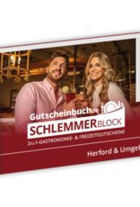 Schlemmerblock Herford & Umgebung 2024/2025 - Gutscheinbuch 2024/2025 -