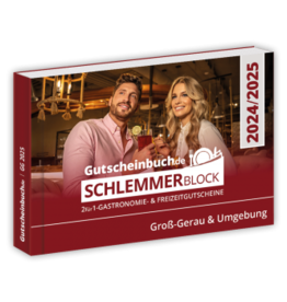 Schlemmerblock Groß-Gerau  & Umgebung 2024/2025 - Gutscheinbuch 2024/2025 -