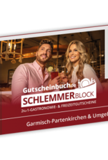 *VORBESTELLUNG * Schlemmerblock Garmisch-Partenkirchen & Umgebung 2024/2025 - Gutscheinbuch 2024/2025 -