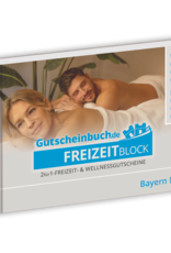Freizeitblock Bayern Nord 2025/2026 - Gültig bis 01.12.2026 - Gutscheinbuch Schlemmerblock 2025/2026 -