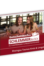 Schlemmerblock Rheingau-Taunus-Kreis & Umgebung 2026/2027 - Gutscheinbuch 2026/2027 - Gültig bis 01.12.2027 -