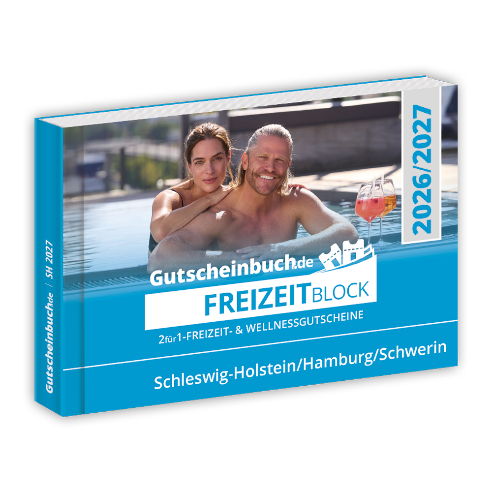 Freizeitblock Schleswig-Holstein/Hamburg/Schwerin 2026/2027 - Gültig bis 01.12.2027 - Gutscheinbuch Schlemmerblock 2026/2027 -