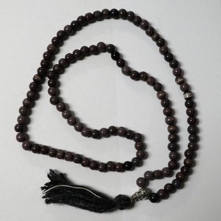 Rosary of tiger-eyed beads for Mantras