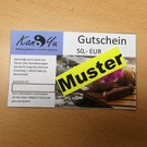 Gutschein 50,- EUR