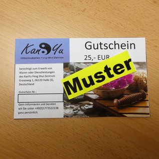 Gutschein KanYu über 25,- EUR