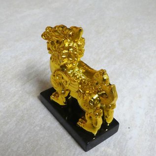 geflügelter, goldglänzender Pi Yao, 4x7x9cm