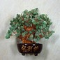 Nephrite tree for harmonisation, 18x15cm