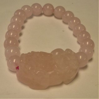 Pi Yau Armband Rosenquartz