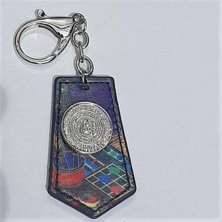 Bildungsförderndes Amulett Schlüsselanhänger 3,5x6,5 (11,5)cm