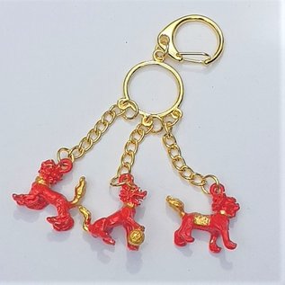 RED THREE DIVINE GUARDIANS KEYCHAIN 3x3 (13)cm