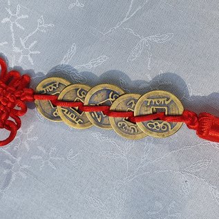 Hanger of chinese coins and tassel