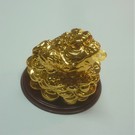 Money frog gold 8x8cm