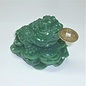 money frog green jade 8x6 cm