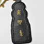 5 elements pagoda keychain with Om Ah Hum  3x7,5 (14)cm