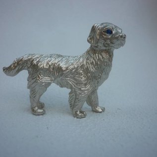 Zinn-Horoskop-Tier Hund ( ca.5x2x4cm)