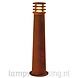 Buitenlamp Cortenstaal Lamel 70 cm E27 Buitenlamp Cortenstaal Lamel 70 cm E27