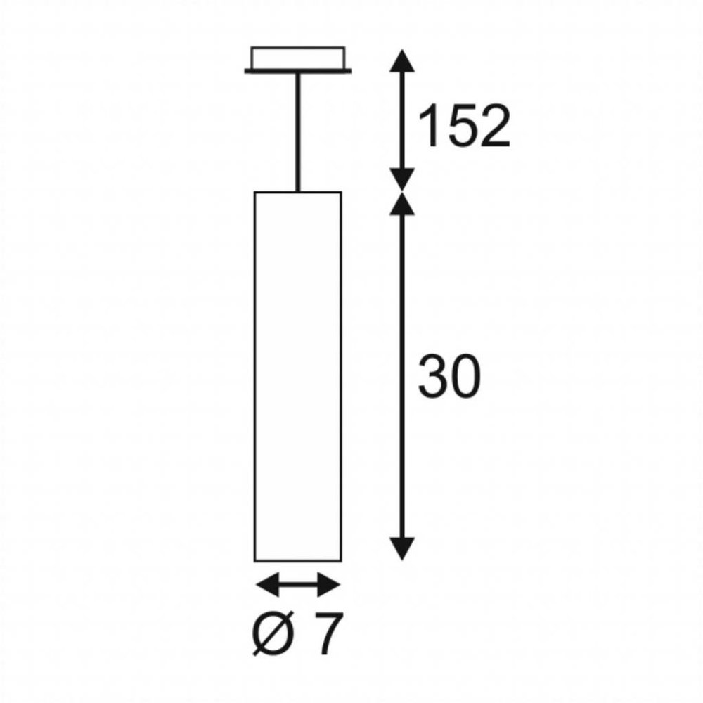 Hanglamp Koker Smal GU10 Hanglamp Koker Smal GU10