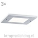 Platte LED Opbouwspots Vierkant 3x4W Platte LED Opbouwspots Vierkant 3x4W
