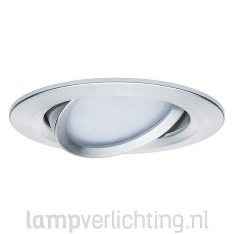3 Dimbare LED Inbouwspots Rond - Gatmaat mm - Geen trafo nodig - LampVerlichting.nl