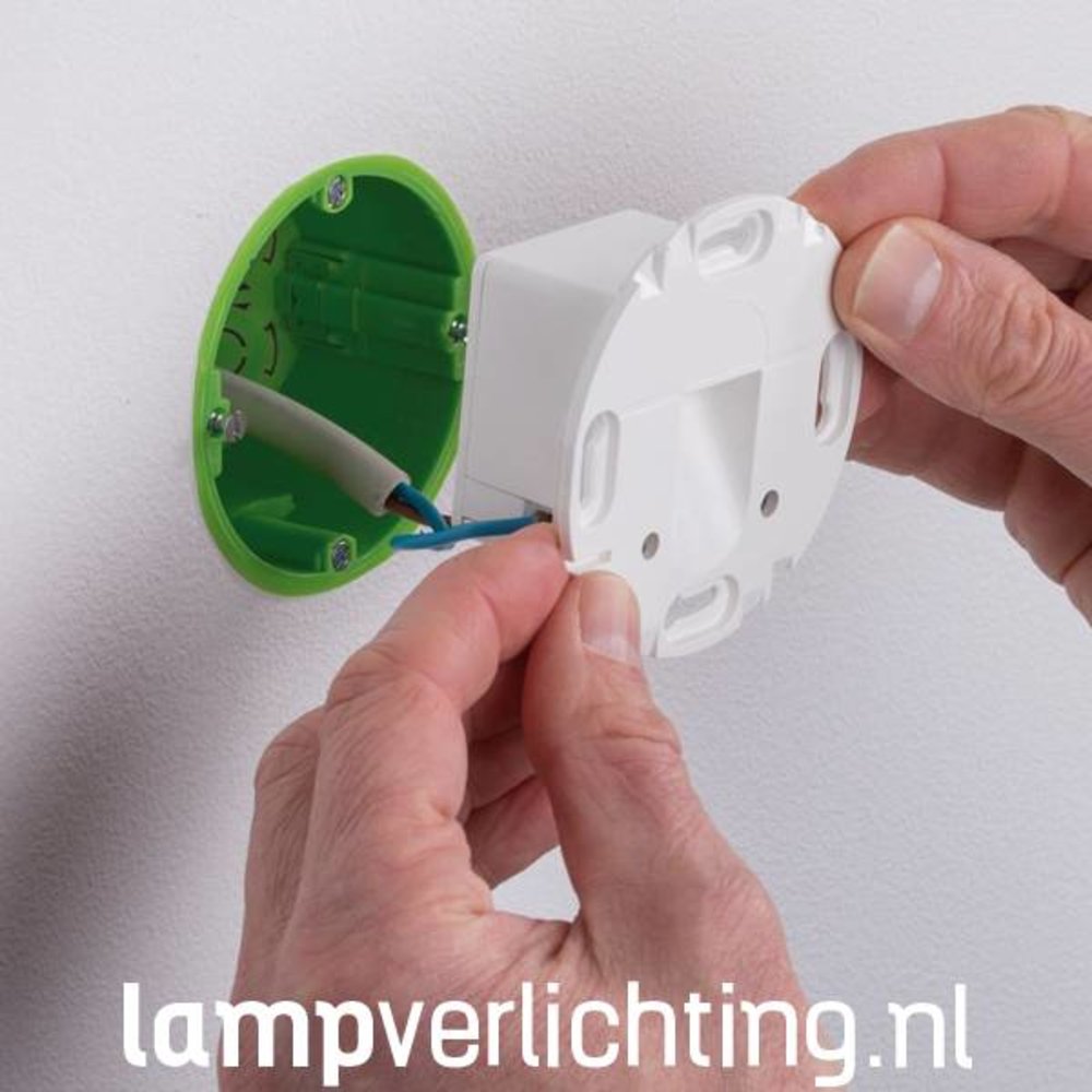 Ronde Wandspot voor Inbouwdoos 230V Ronde Wandspot voor Inbouwdoos 230V