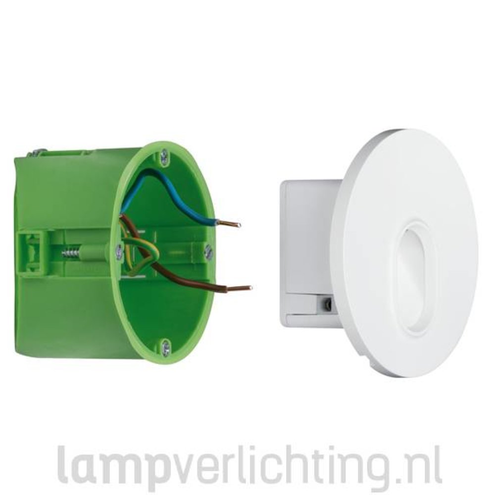 Ronde Wandspot voor Inbouwdoos 230V Ronde Wandspot voor Inbouwdoos 230V