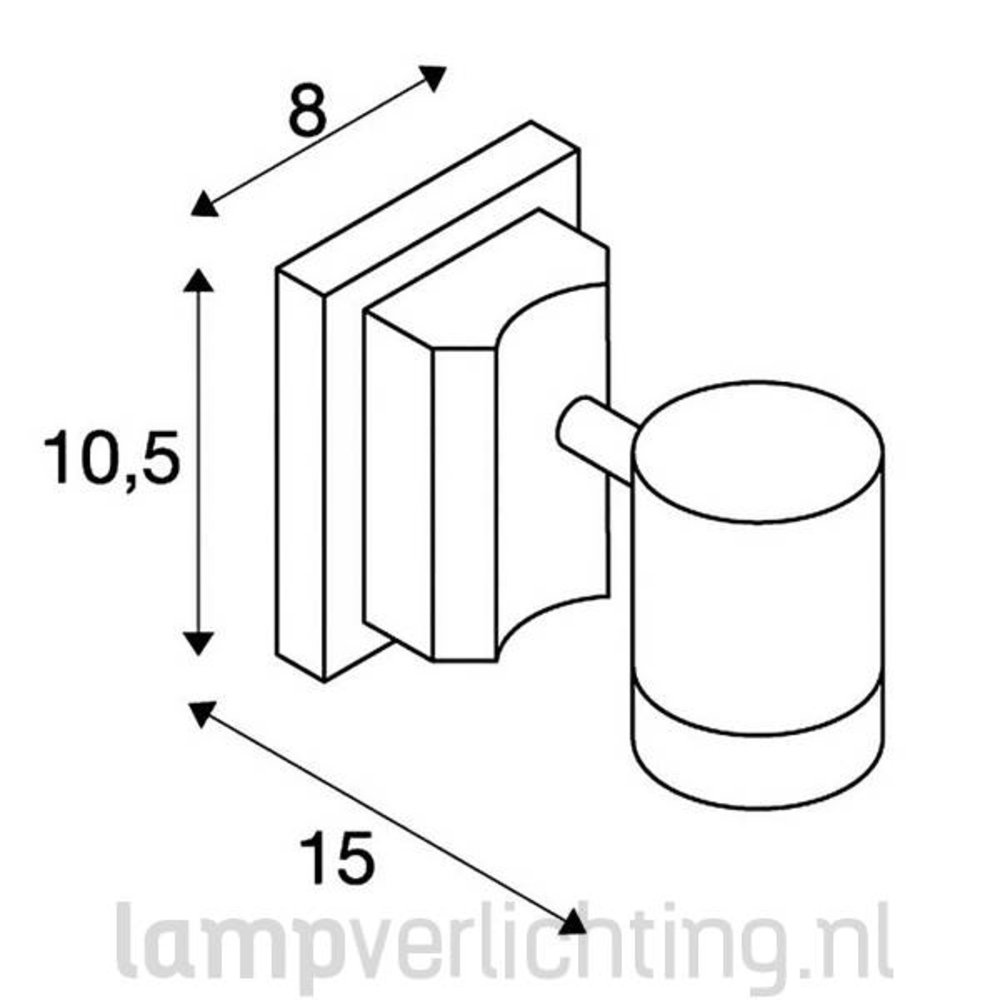 Gevelverlichting Spot Verstelbaar GU10