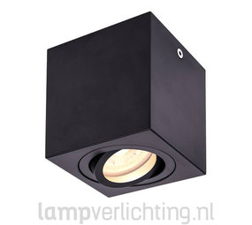 Opbouwspot GU10 Vierkant Verstelbaar Opbouwspot GU10 Vierkant Verstelbaar