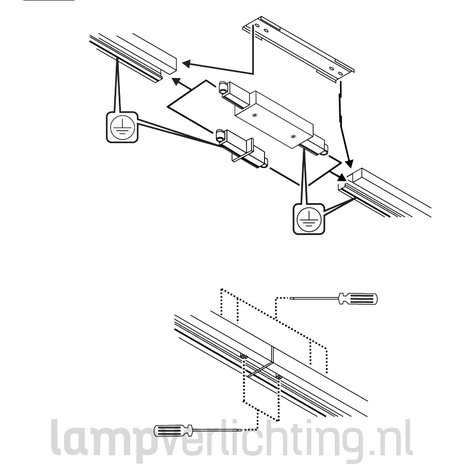 1-Fase Rail Ophang Stabilisator 1-Fase Rail Ophang Stabilisator