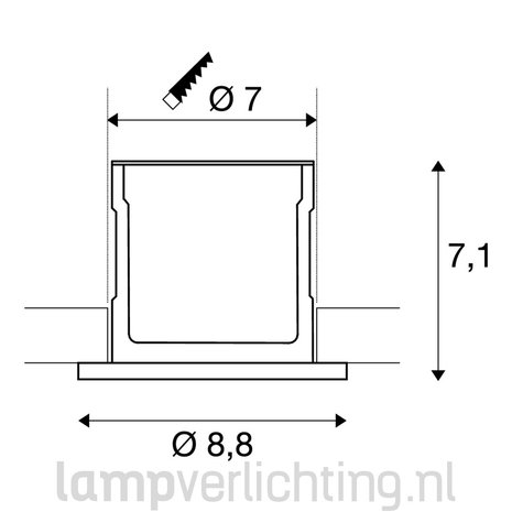 Inbouwspot Waterdicht IP65 Dimbaar Inbouwspot Waterdicht IP65 Dimbaar